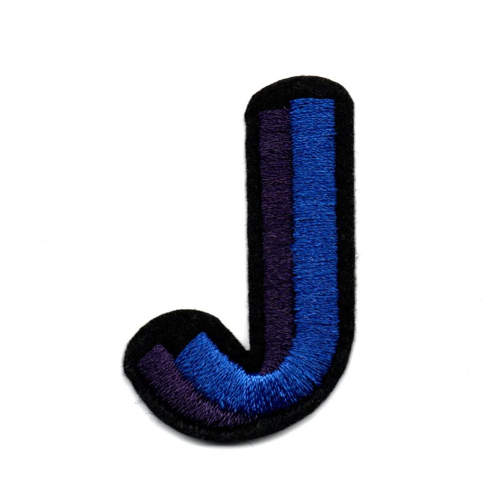 

26pcs Letter Cloth DIY Sew Decoration English Shaped Applique Clothes Patches Cartoon Admission Trend Elastic Band
