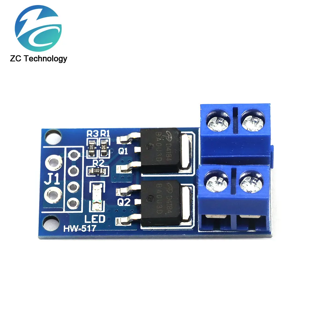 15A 400W MOS FET Trigger Switch Drive Module PWM Regulator Control Panel for arduino DC 5V 12V 36V