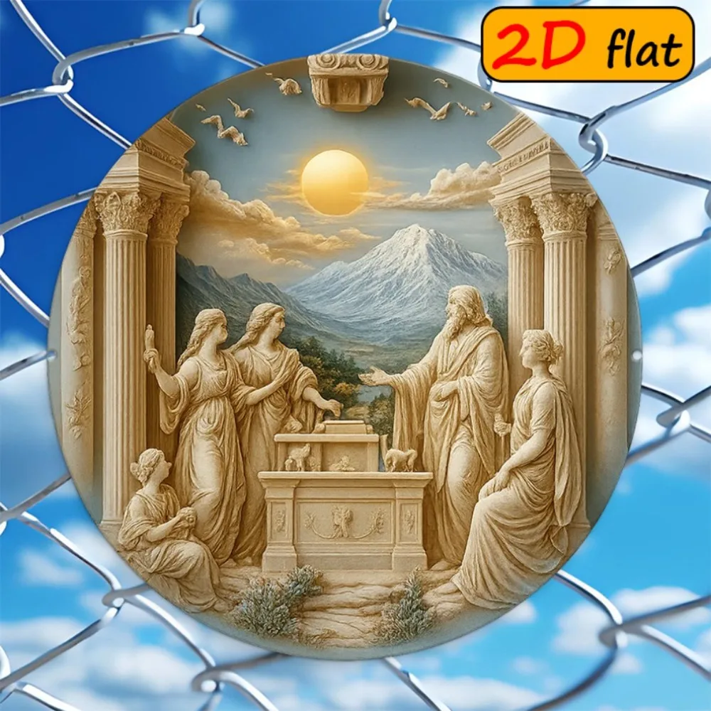 2D Greek Mythology Wall Art, 7.87