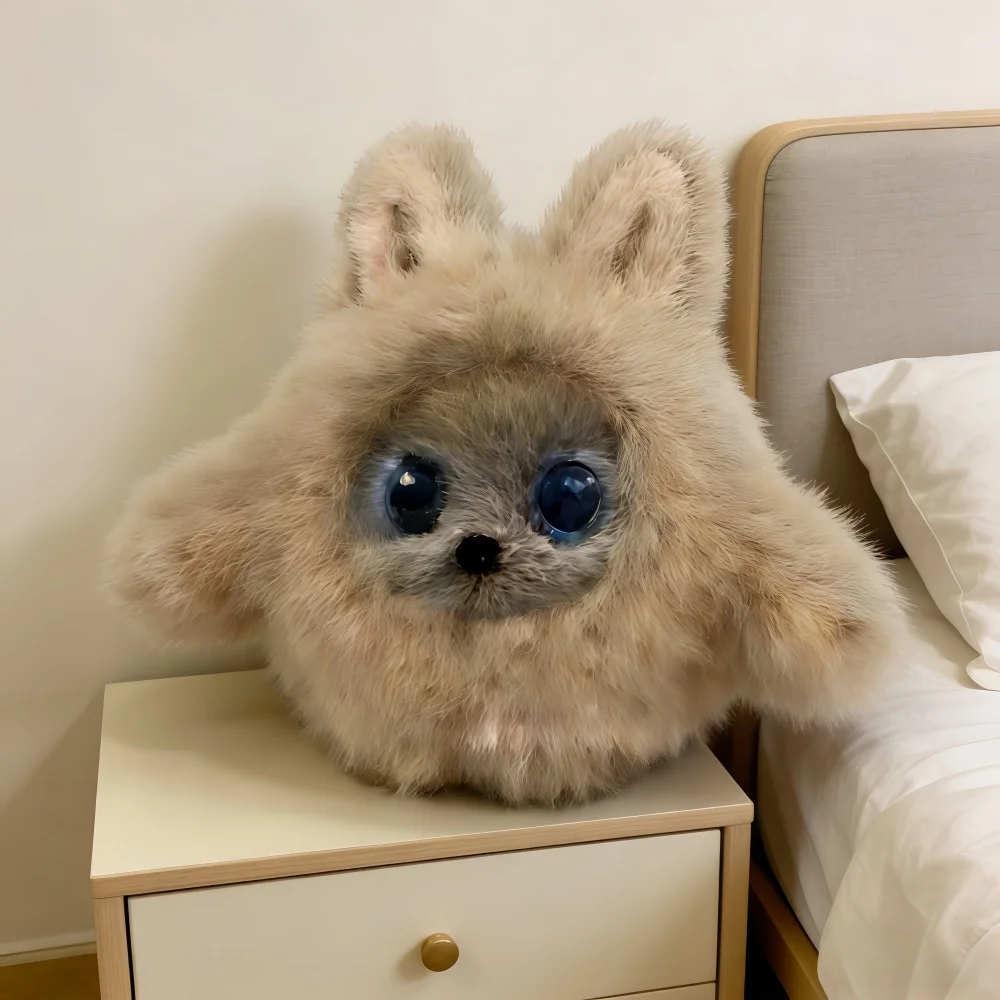 AI desktop robot  voice interactive plush pet parent-child companion toy children's gift electronic pet doll gift