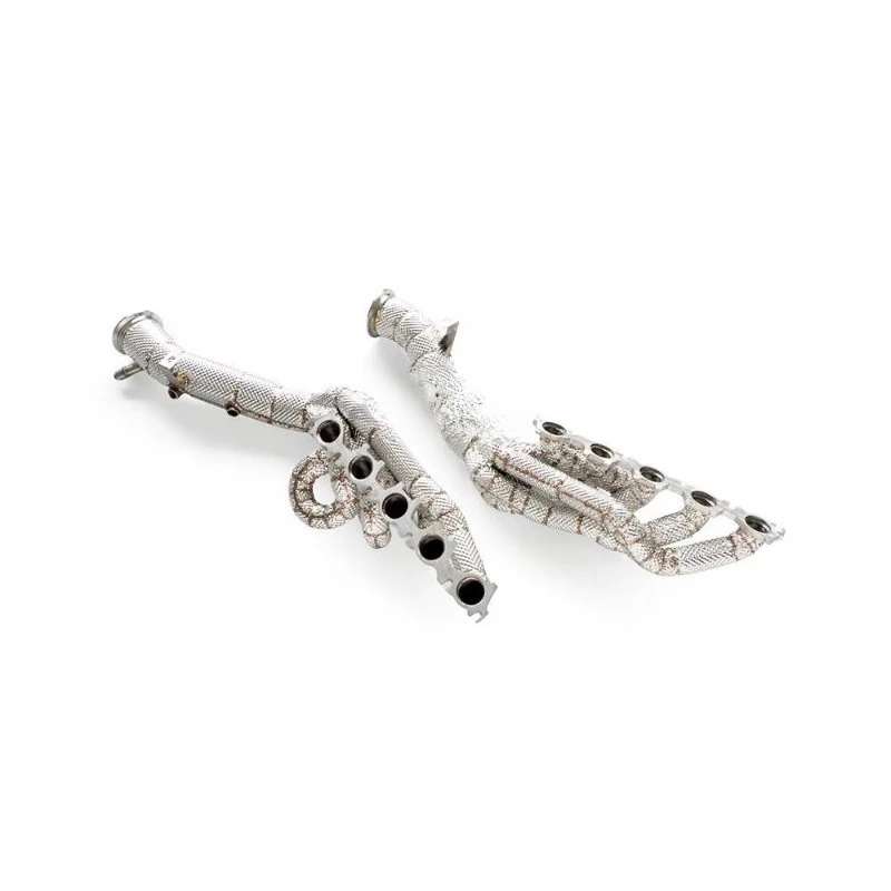 SS304 Performance Exhaust Manifold Header Assembly for Audi R8 V10 5.2L 2010-2019 High Flow Racing Tuning Parts Wholesale