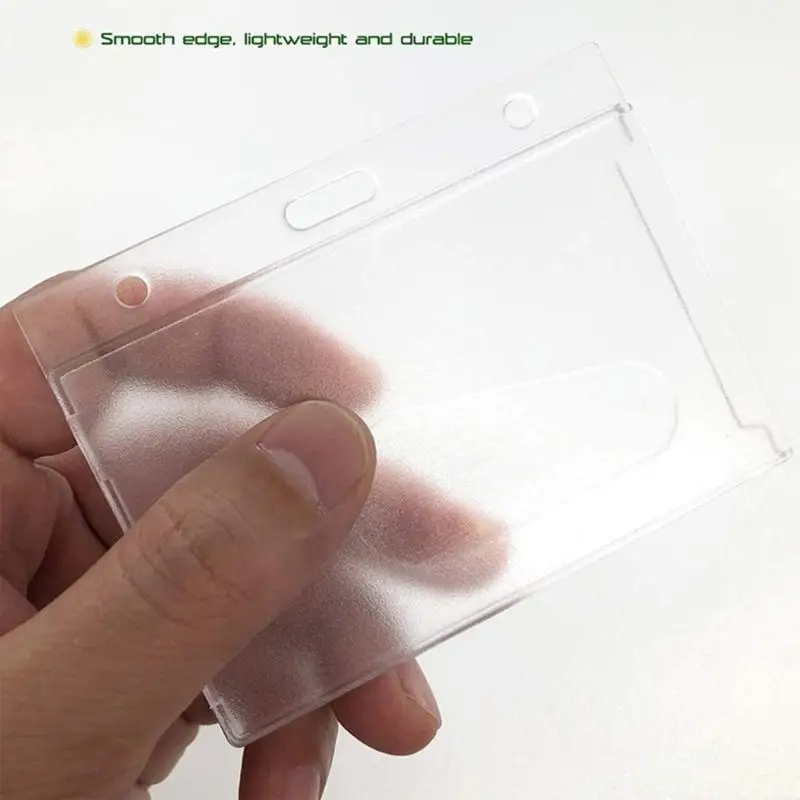 J78F 10 Pieces Horizontal Vertical Cover Hard Plastic Clear Holder Prevents Card from Bending Cracking Scratch Proof