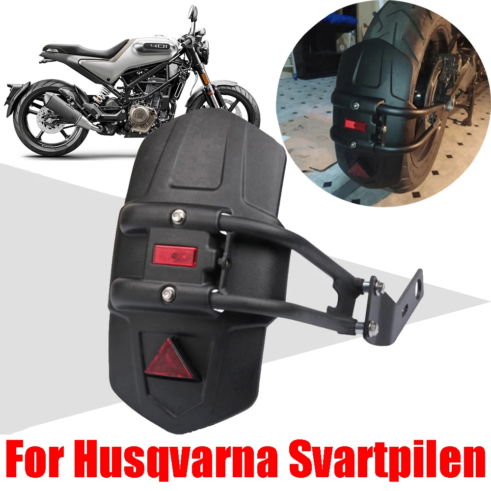 Für Husqvarna Svartpilen 125 200 250 401 701 Motorradzubehör Hinterer Kotflügel Spritzschutz Hinterrad-Schmutzfänger Abdeckung – Detail 1
