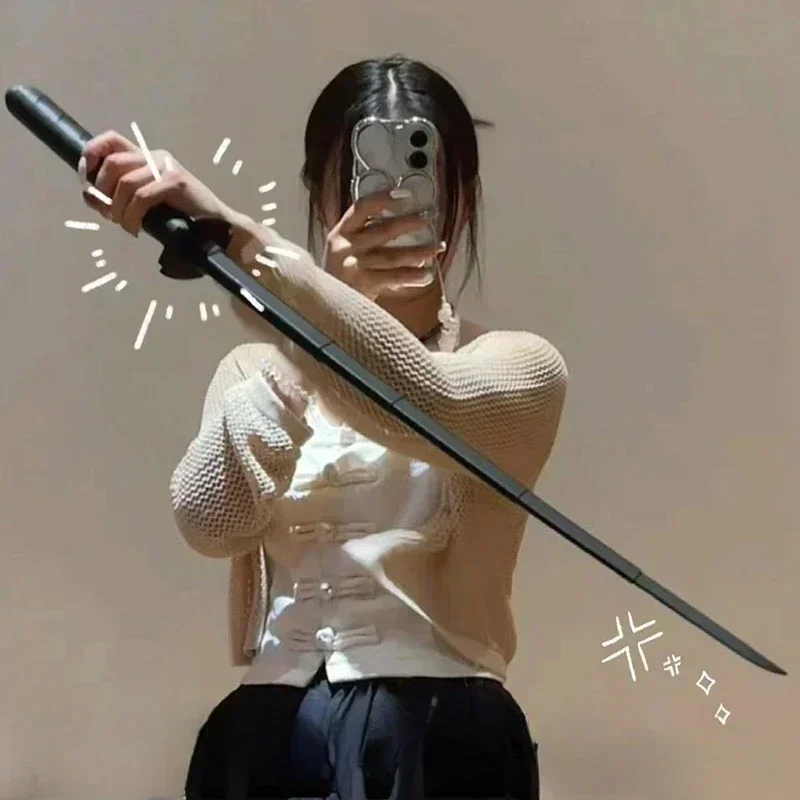 เด็ก 3D แรงโน้มถ่วงดาบของเล่นพับ Katana ดาบความเครียดบรรเทากําจัดของเล่นพับของขวัญสนุกสําหรับเพื่อน