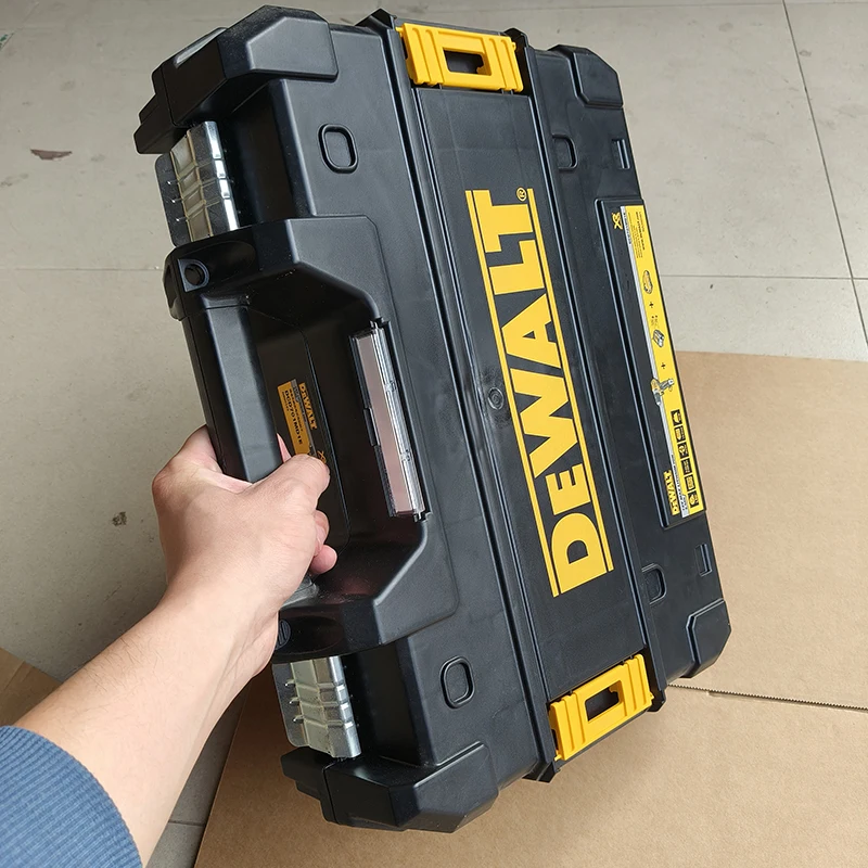 DEWALT DCD701-CASE Heavy Duty Rigid Empty Case 43*34*13cm Stackable Durable Organizer Box For Power Tools Accessories