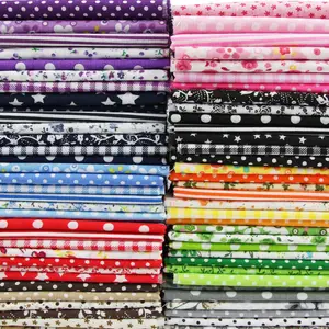 7 قطع 25x25 سم أقمشة قطنية مربعة للحرف اليدوية لحزمة DIY خليط مبطن الخياطة سكرابوكينغ الحرف أفضل 6 قصاصات قماش لمبيعات مع شحن مجاني - No2