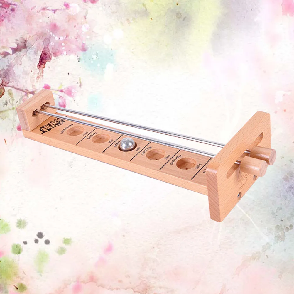 

1Pcs Clamping Steel Ball Educational Balance Board Game Creative Design Independent Play Hand-Eye Coordination Kids Intelligence