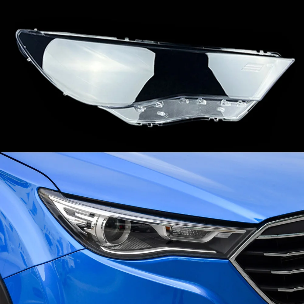 

Head Lamp Light Case Headlight Lens Cover Lampshade Glass Lampcover Caps Headlamp Shell For Faw Besturn X40 2016-2019