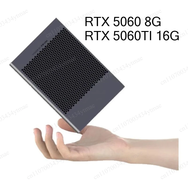 Portable External GPU Dock RTX5060 8G/RTX5060TI 16G Oculink & Thunderbolt5 Dual Mode PCIE4.0 X4 Mini Graphics Expansion Box