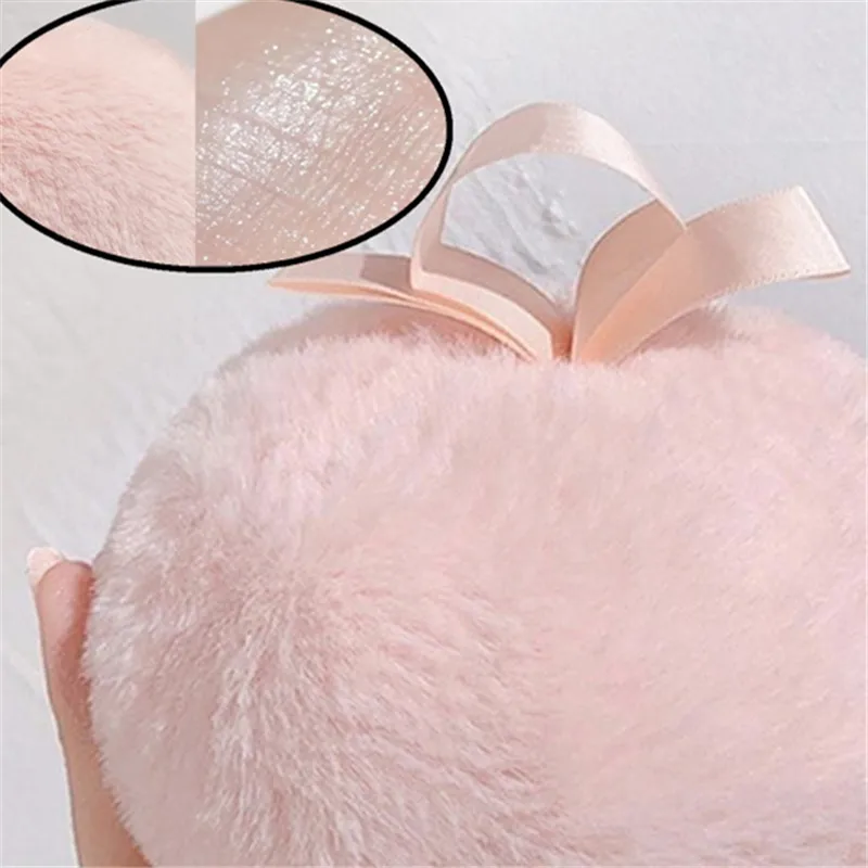 1PC Highlight Fashion Style Wind Loose Puff Setting Powder Ball Clavicle Glitter Face Body All-In Portable Cosmetics Tools