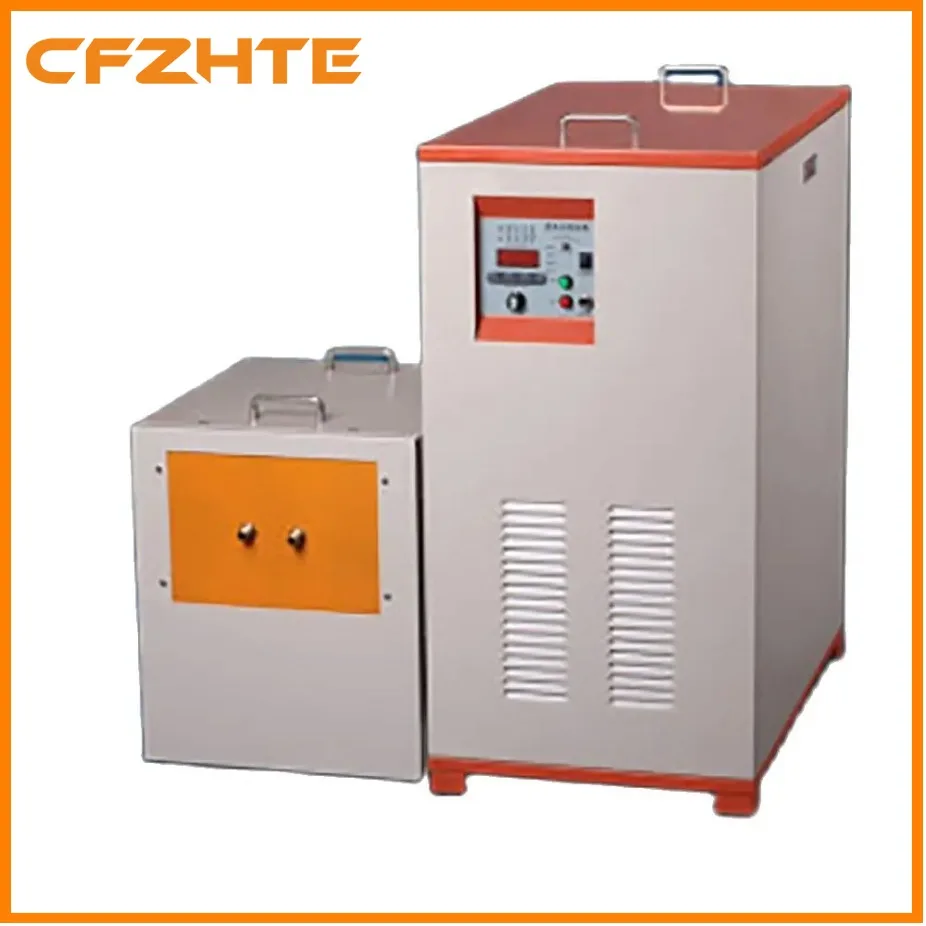 90KW Medium Frequency Induction Heating Furnace, Industrial Smelting Heating Quenching Machine 380V