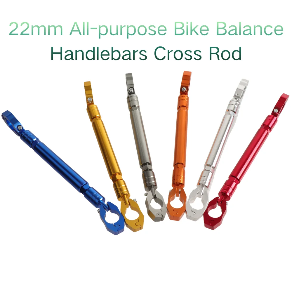 Motorbike Balance Rod, 22mm All-purpose Bike Balance Handlebars Cross Rod, ATV Handlebars Crossbar Mount Aluminium Alloy