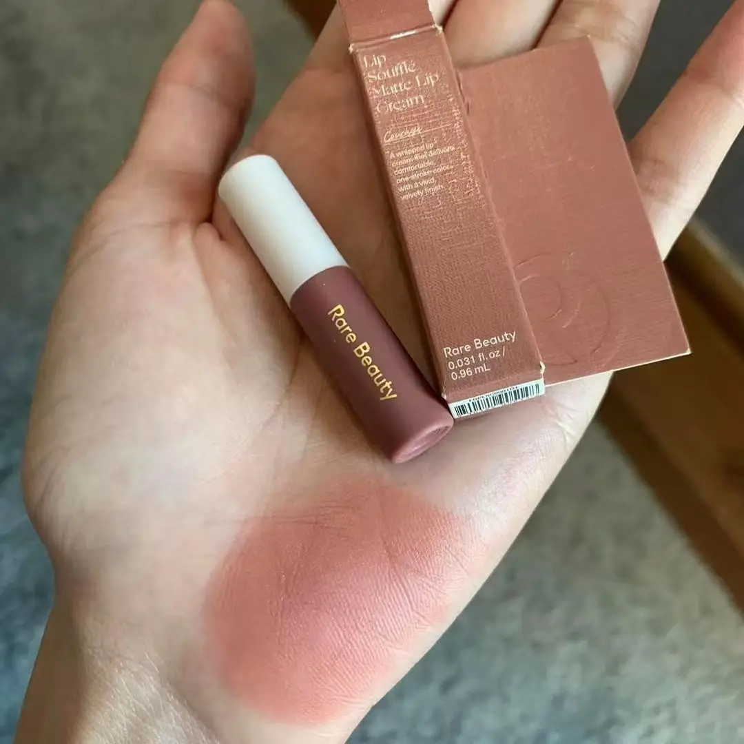 1,37 ml Delight Sample Size Zeldzame Lipstick Blush Cream Ogen Vloeibare Blush Mositure Contour Shadow Vloeibare Blusher Mollige Make-up