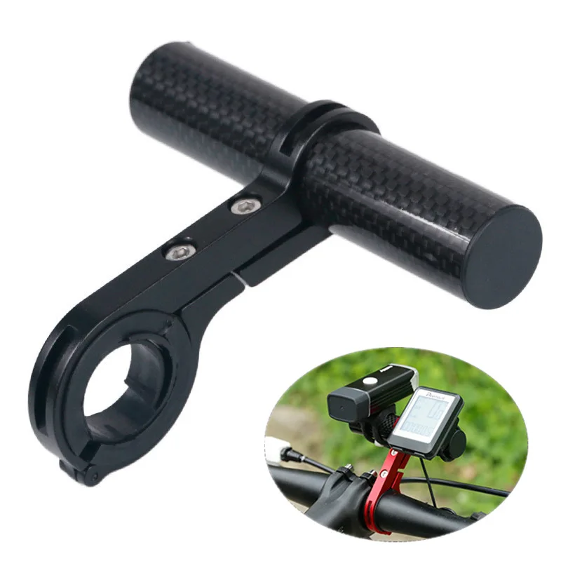 

Carbon Fiber Multifunctional Bike Handlebar Extender, Aluminum Alloy Clamp, Road Mountain Bike Accessories
