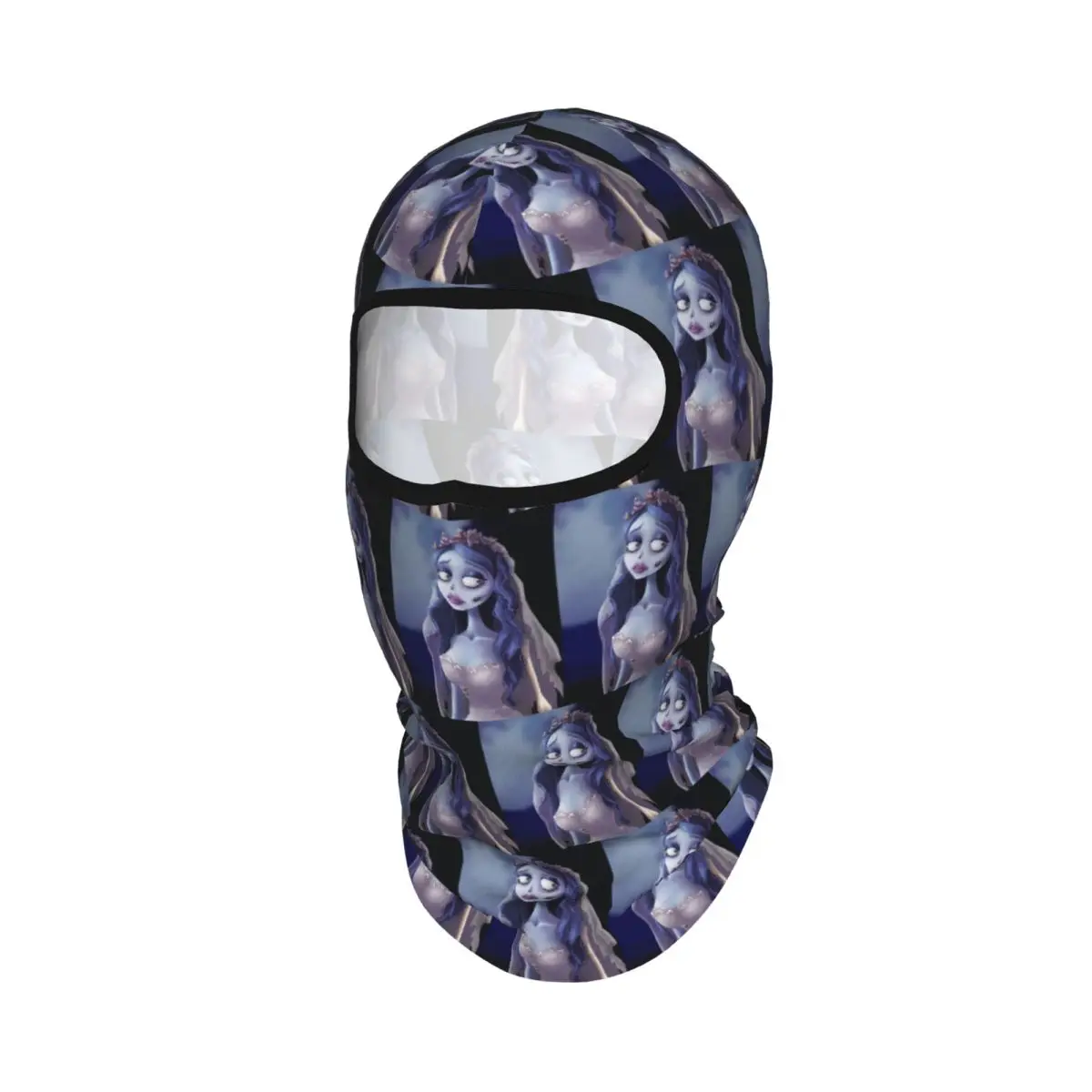 Emily The Corpse Bride Breathable Thin Balaclava Full Face Mask Sun Protection Neck Gaiter For Motorcycle Cycling