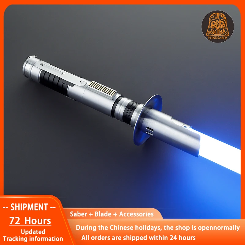 PunkSaber Lightsaber Neopixel Jedi Laser Sword Heavy Dueling Sensitive Smooth Infinite Changing Hitting Sound Light Saber Toys