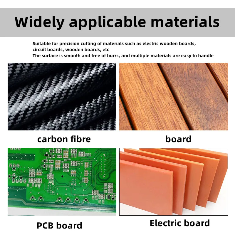 1 pz D1.0/1.5/2/2.5/3/3.175/4 // 5/6/8/10/12 fresa per mais HSS CNC Lather Tool per PCB. Scheda. Elettrica. Fibra di carbonio