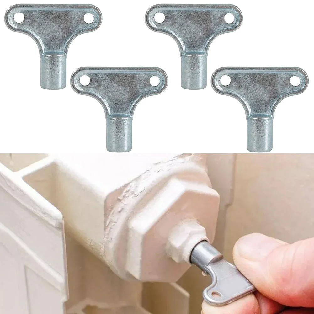 Air Release Tool Bleed Key Tool Compact Design Easy Grip Functionality Essential Plumbing Tool Improves Heating Efficiency