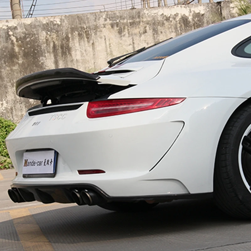 Carbon Fiber Trunk Spoiler Fit For 2012-2015 Carrera 911 991 Rear Wing Of The VRS 911 V-RT Style