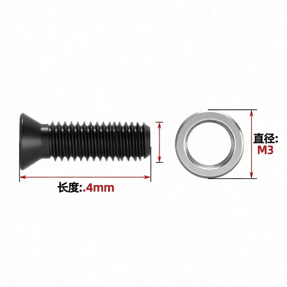 CNC Machine Tooling Torx Screw 12.9 Level Alloy Steel Fastener For Carbide Inserts Lathe Milling Cutter Bolt Replacement Parts