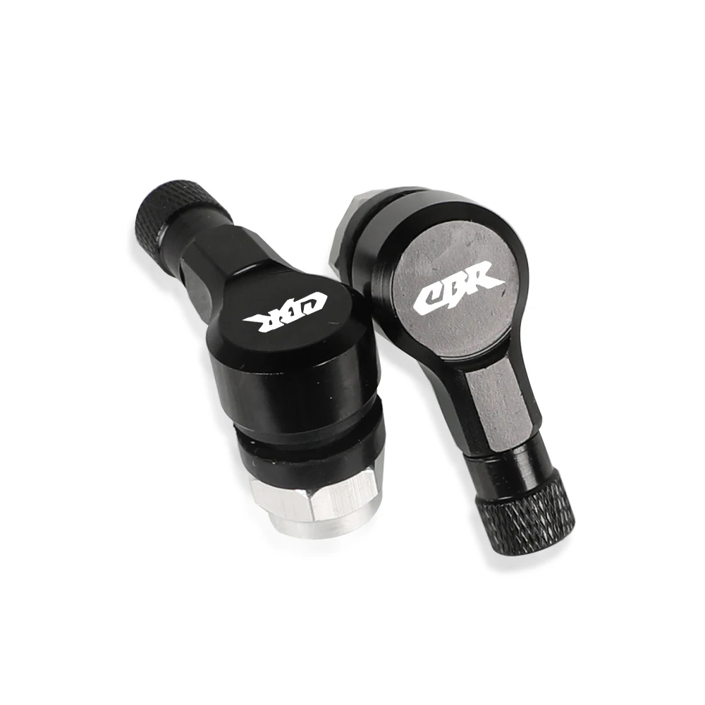 For Honda CBR 125R 954 600 F4i 650F 650R 1100XX 1000F CBR 600RR 1000RR Motorcycle 90 Degree Wheel Tire Rim Valve Stem Caps Cover
