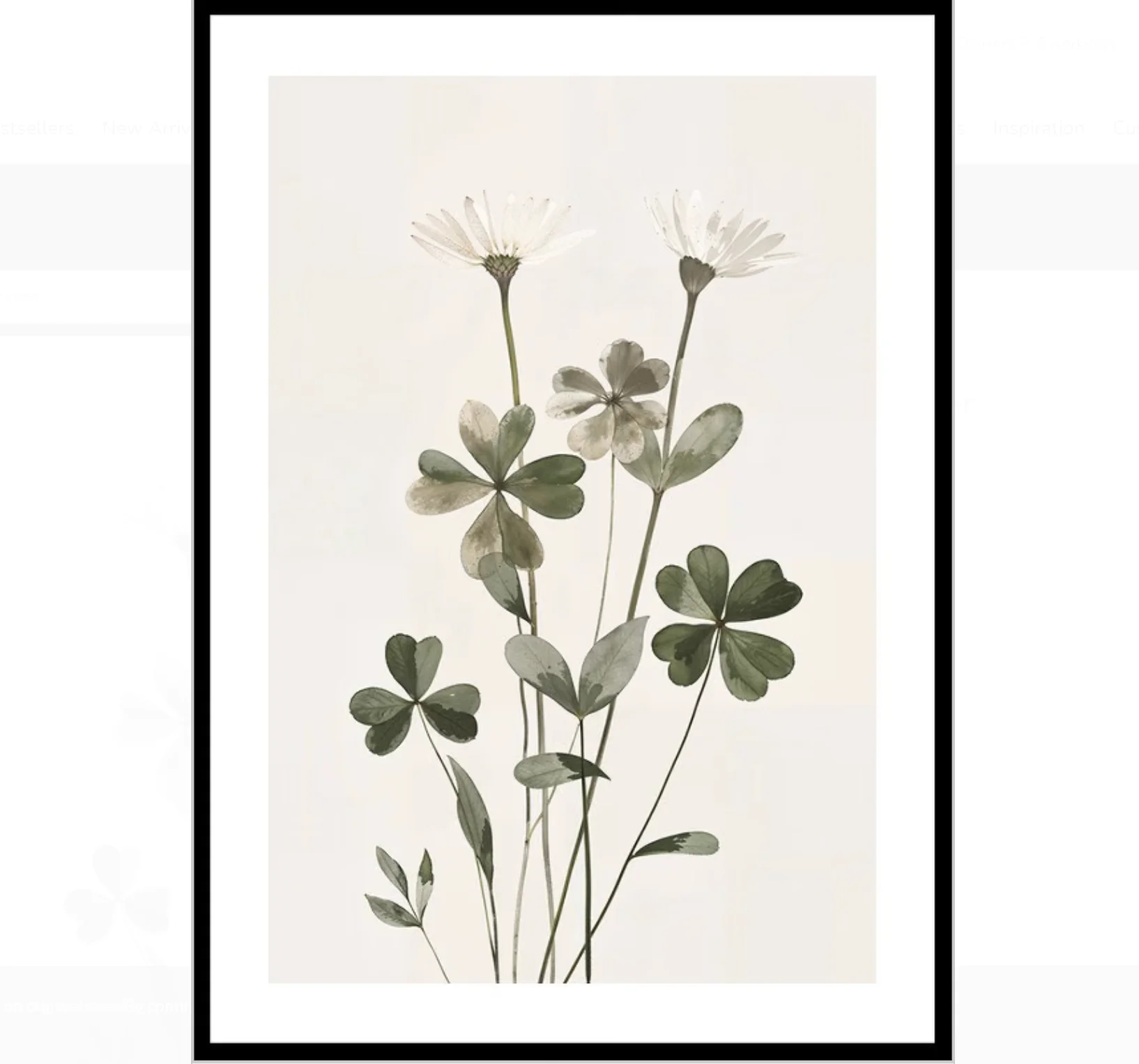 Tranquil Blooms Wall Art Canvas Prints Decor, Gentle Floral Decor Living Room Bedroom Cafe Soft Elegant Modern Home Decor