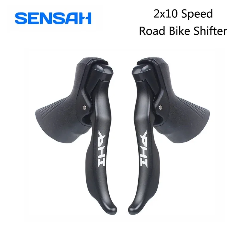 SENSAH PHI STI 2X10 Speed Road Bikes Shifter 10S For Shimano Tiagra Claris 4600 5600 5700 Bicycle Derailleur Shifter Bike Parts