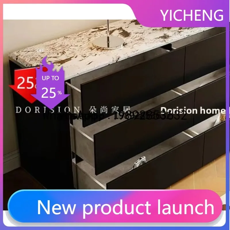 

retro porch cabinet living room solid wood dining side cabinet bedroom bedside wall minimalist storage drawer cabinet