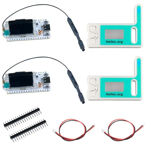 LoRa32 V3 915MHZ ESP32-S3 WiFi+BT ESP32 Dev Board SX1262 CP2102 OLED Display LoRa Kit for Arduino Meshtastic IoT LoRaWAN 2 Sets