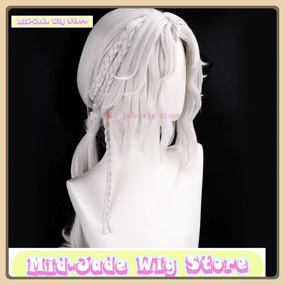 منتصف اليشم شعر مستعار مخزن الهوية الخامس مصور جوزيف شعر مستعار تأثيري ألعاب أنيمي ازياء الدعائم لعب الأدوار الباروكات #5