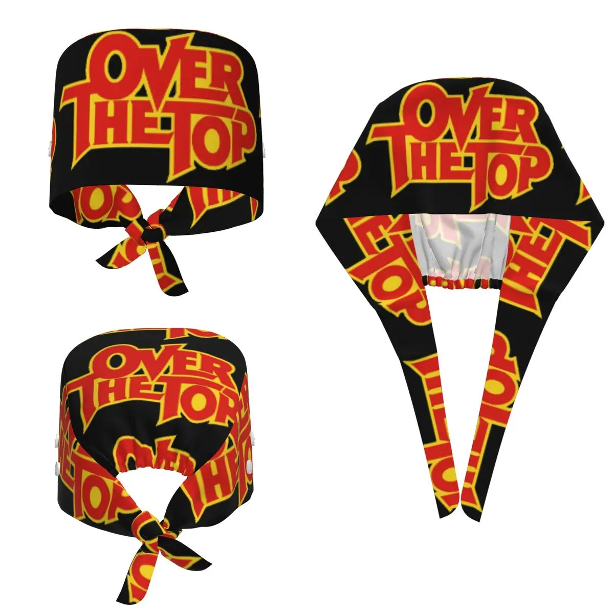 Summer Days Of Thunder Stallone Over The Top Movie Scrub Hat Doctor Working Surgical Cap Unisex Adjustable Nursing Caps Dentist - view 2