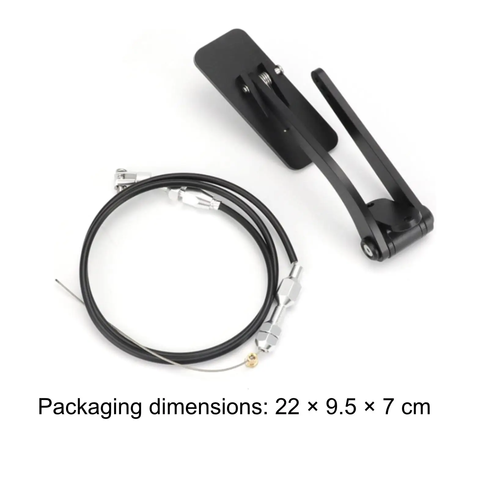 Durable Universal Car Gas Pedal Professional Throttle Pedal Replacement Metal Cover for Automotive Accessories