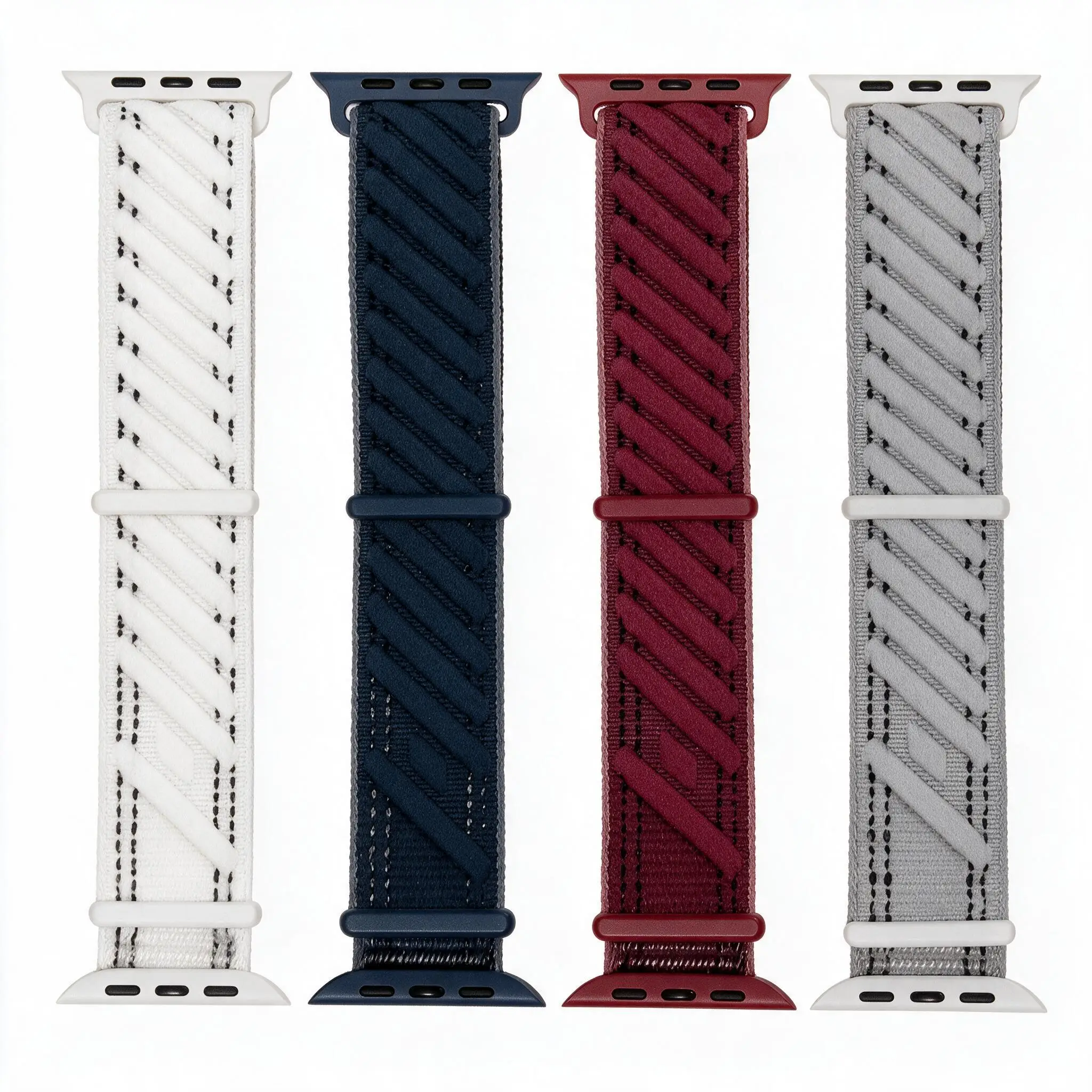20mm 22mm for Apple Watch Ultra 3 2 Strap 49 46mm 44mm 45mm 40mm 42mm 41mm Nylon woven Watch bandCorrea Bracelet IWatch Series