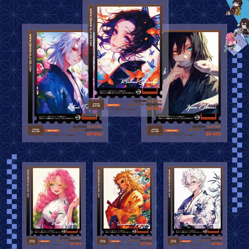 2024ใหม่ล่าสุดเคสขายส่ง chuka demon Slayer อะนิเมะญี่ปุ่น mitsuri tanjiro CCG TCG TCG ของขวัญงานอดิเรก