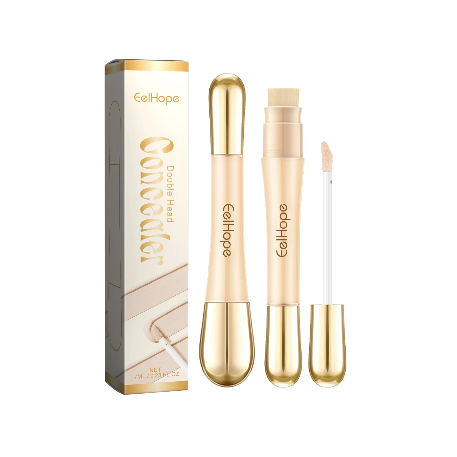 

Eelhope Double Head Concealer Brightening And Waterproofing Concealer Stick 3pcs