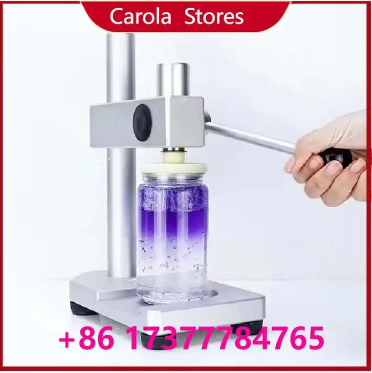 Manual Can Sealing Machine, Hand Can Seamer for 330ml 500ml 500ml 7000ml Milk Tea & Beverage Easy Open Cans