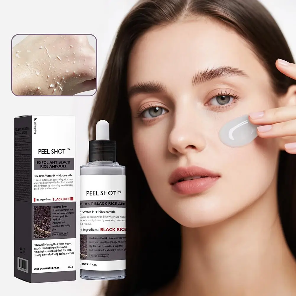 

80ML Original Niacinamide Face Serum-dark Spot Corrector Pore Minimizer White Rice Black Rice Oil Control Microencapsulated