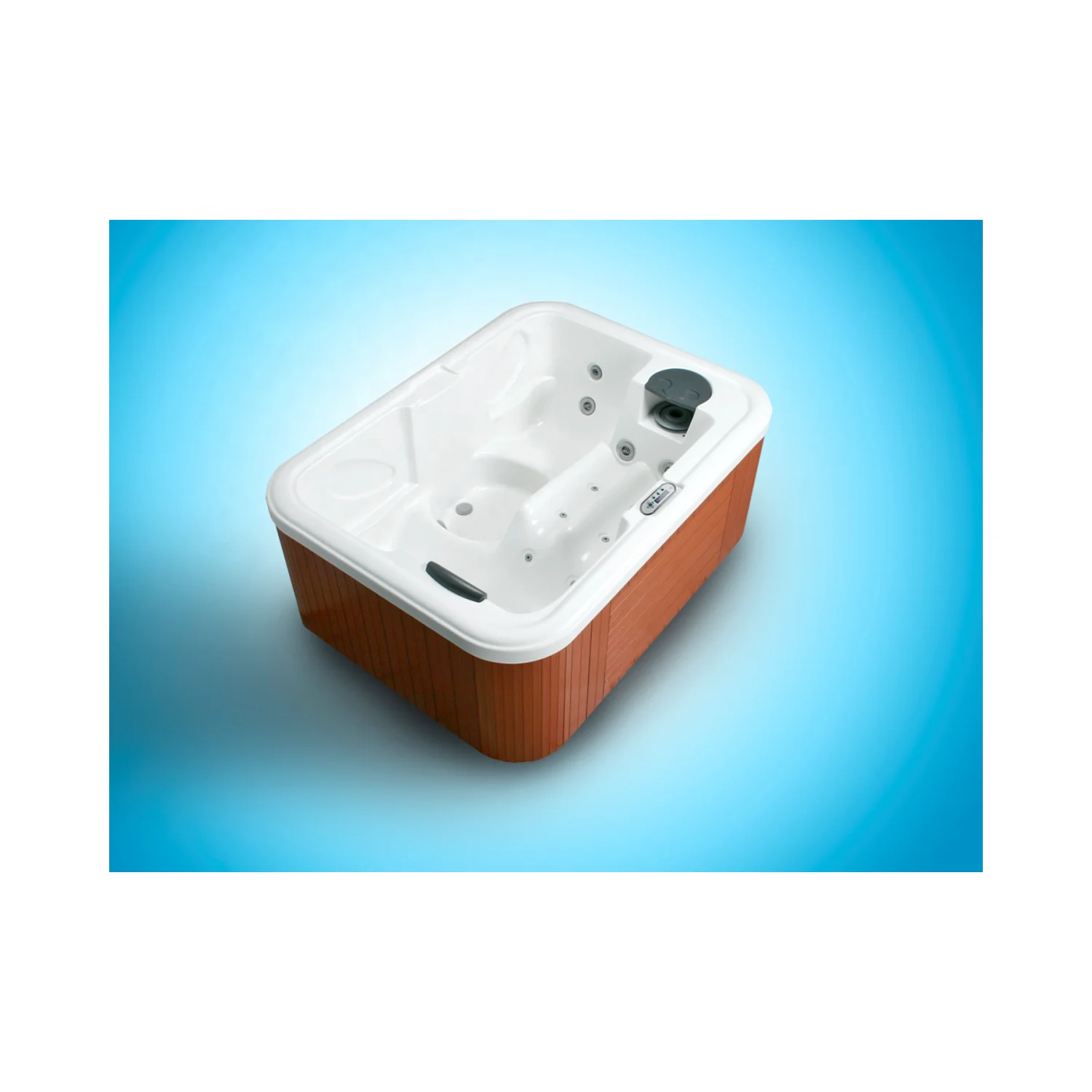Outdoor Whirlpool Air Massage Spa Hot Tub High-Quality Square Hydromassage Bathtub