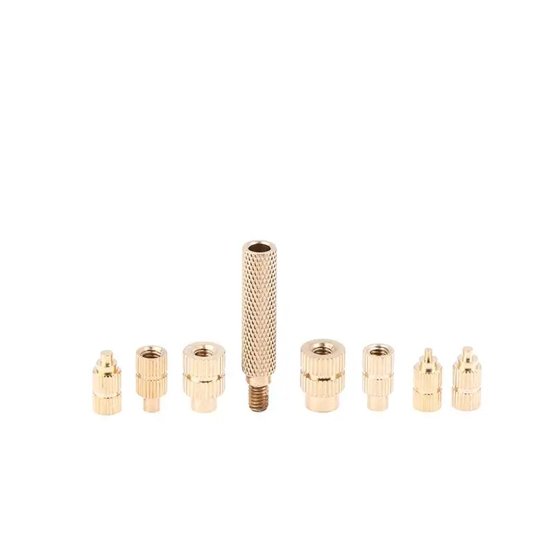 T12 Soldering Iron Embedded Insertion Tip M2 M8 Hot Melt Nut Set Enhanced Precision for PCB DIY Soldering Tasks