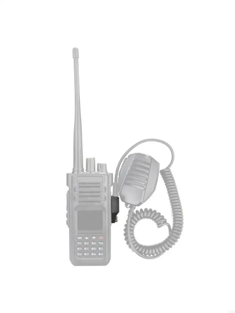 Walkie-Talkie Audio-Adapter Connector Converter For 2Pin Radio for GP328Plus Retevis RT29 RT48 RT82 Ailunce HD1