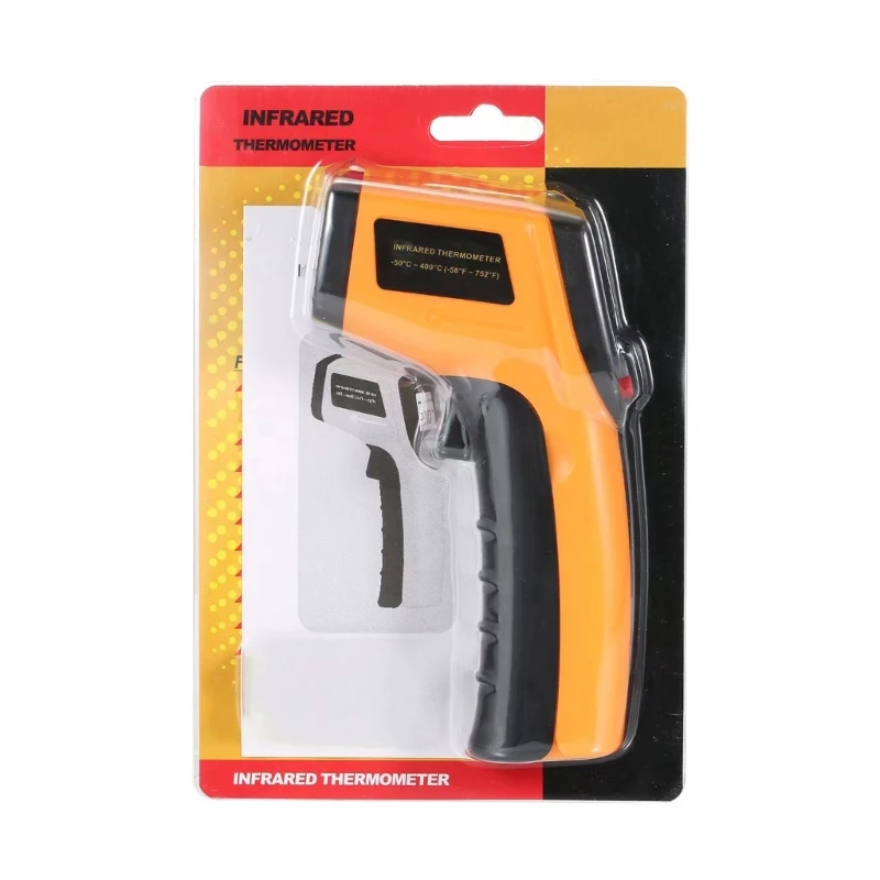 Thermometer Cooking Temperature Gun-High Temperature Non Contact Pyrometer for Food Oven Dropship