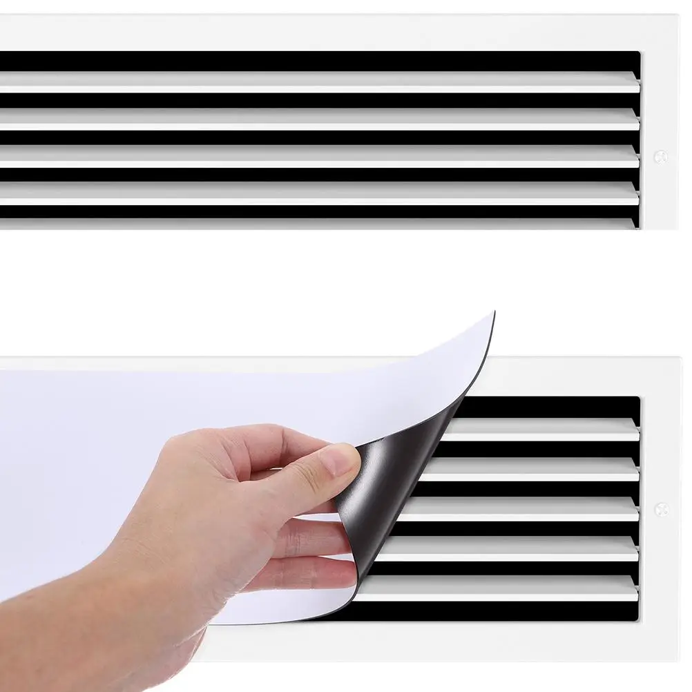 2 pçs máscara de ventilação capa de ar capas para casa teto parede aquecimento piso macio magnético para manter mouse fora filtro