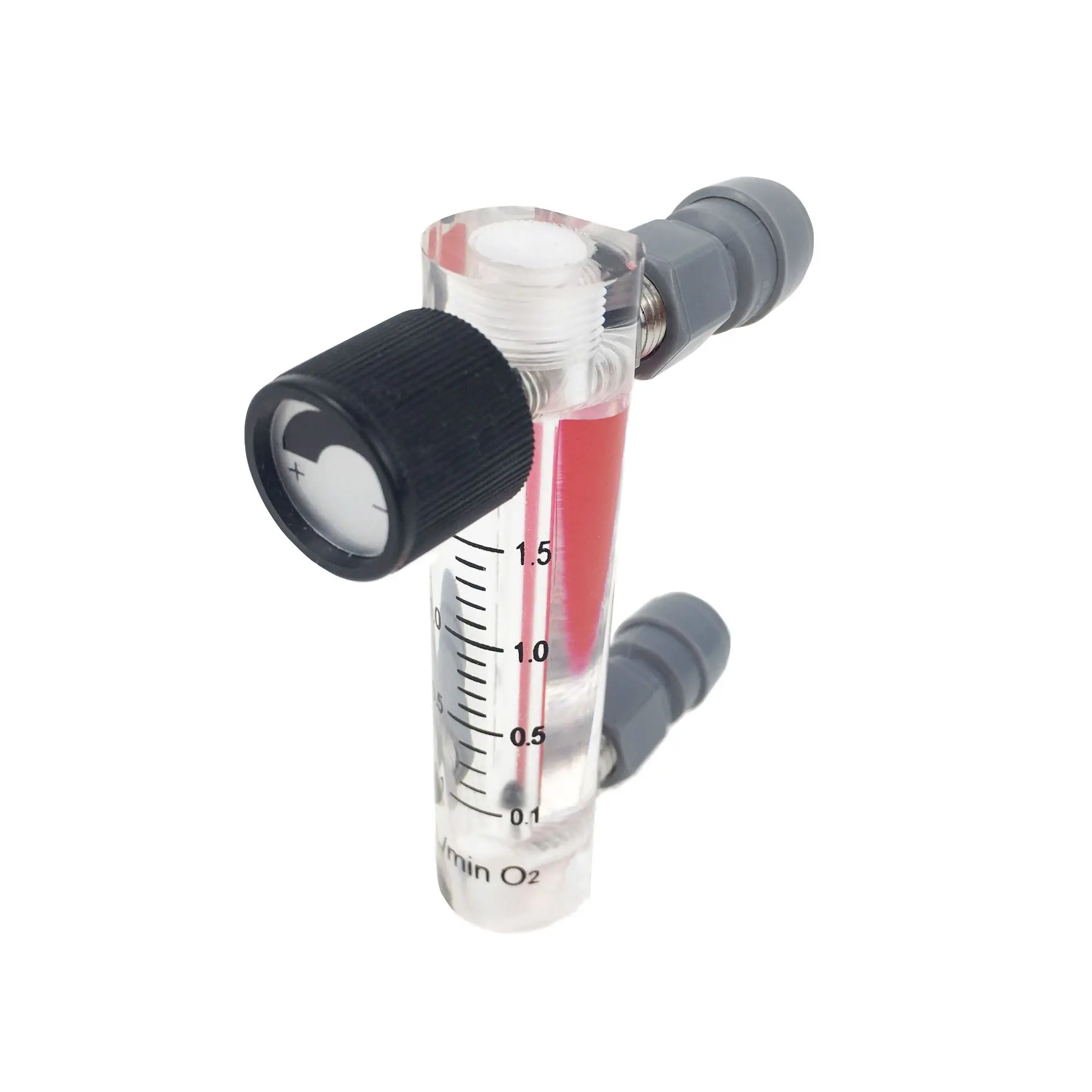 KegLand Oxygen Flow Meter with Duotight 8mm Fittings (0.1-1.5L/MIN ) Home Brewing