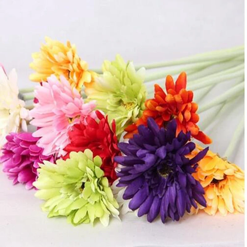 Artificial Flowers Hot-selling the whole network flowers gerbera silk flower