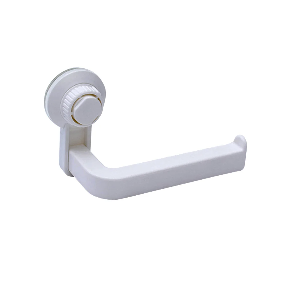 

Suction Cup Toilet Paper Holder Roll Napkin Dispenser Rack Bathroom Saving Easy Install Tissue Box Storage
