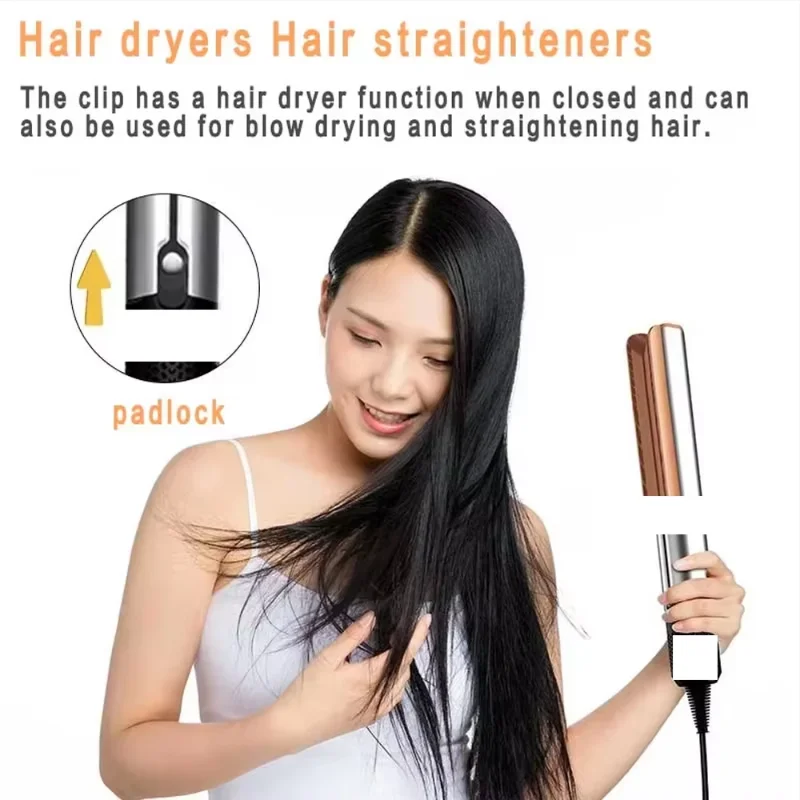 nouveau-lisseur-et-seche-cheveux-2-en-1-lisseur-chauffant-a-ions-negatifs-outil-de-coiffage-longue-duree