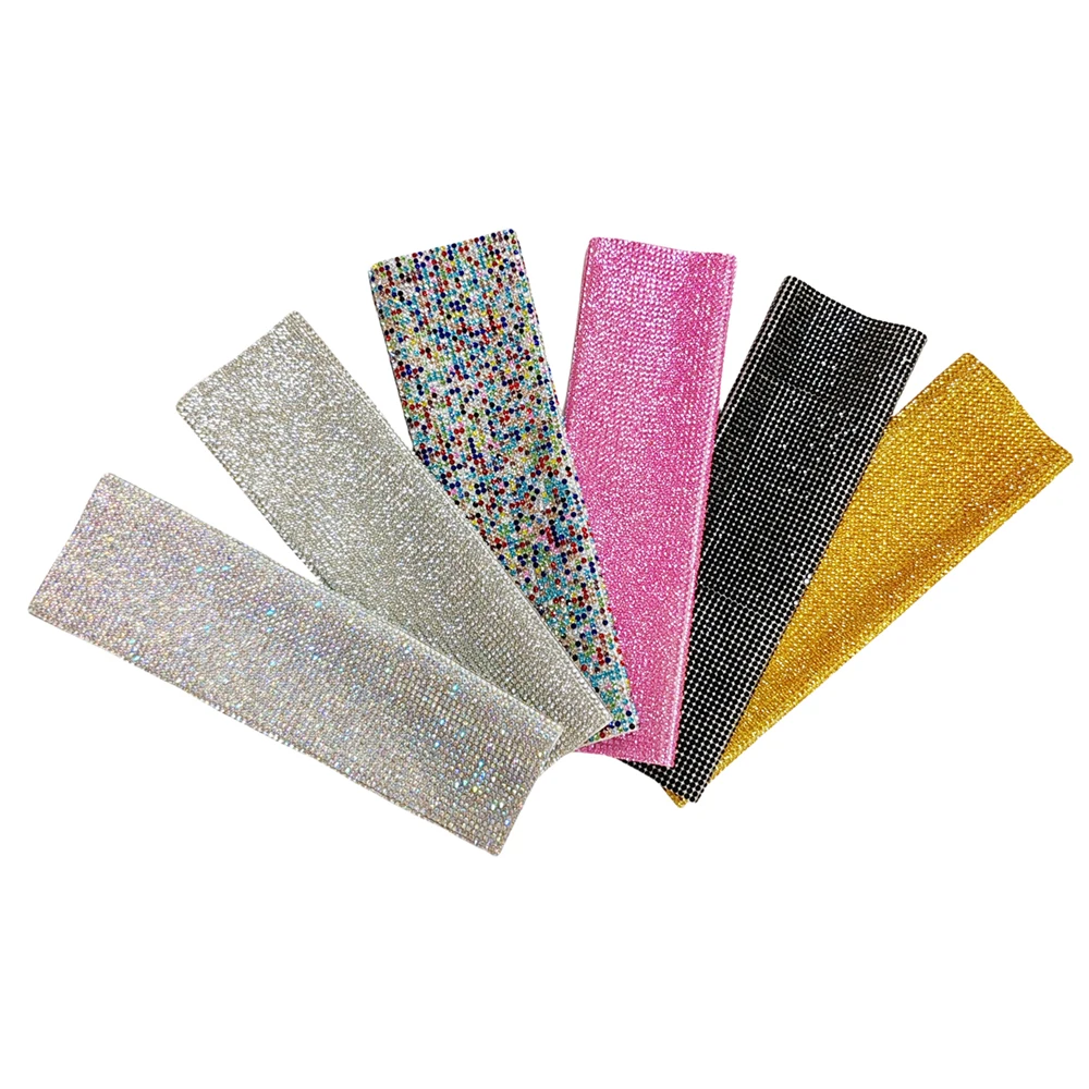 Rhinestones Microphone Cover,Wireless Microphone Decorative Sleeve For Disco, Stage,Party,TV Show