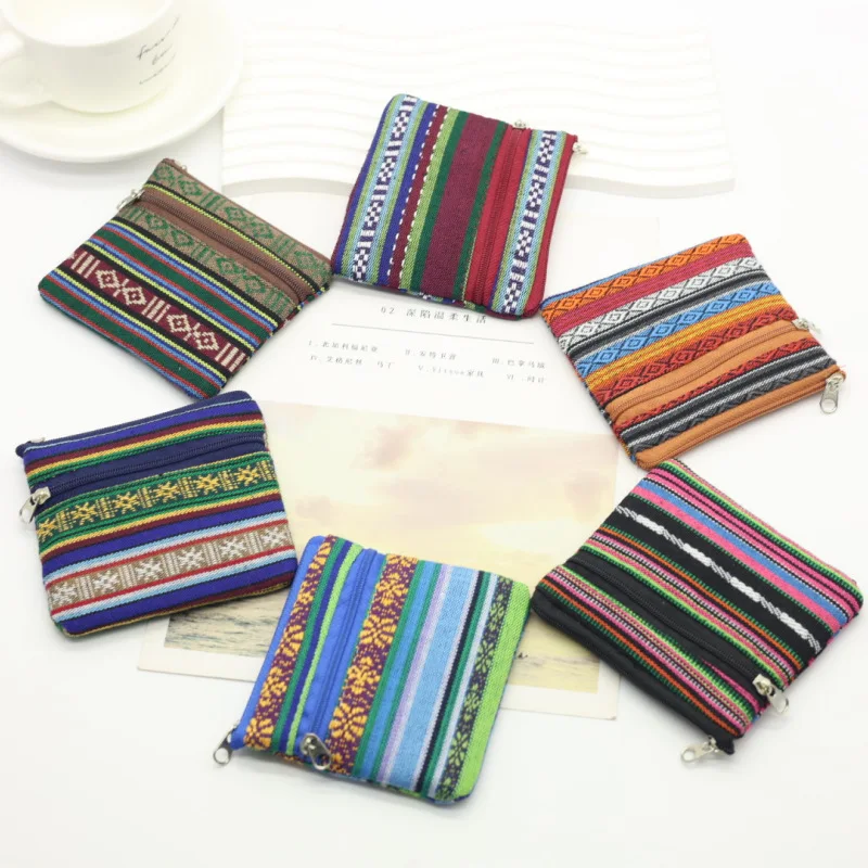 12 Pcs Small Change Purse Bulk Coin Purse Mini Pouches Wallet Bag With Zipper For Women Girls Simple Key Pouch, Creative Handbag