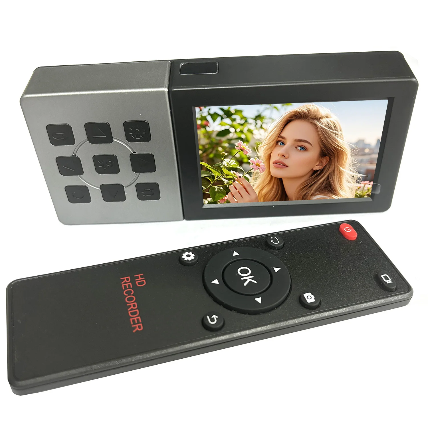 HDMI Game Capture Card 1080P 60fps Recording Box One Key To Microsd TF Card with Mic Screen Playback HDMI Loop AV Video Grabber