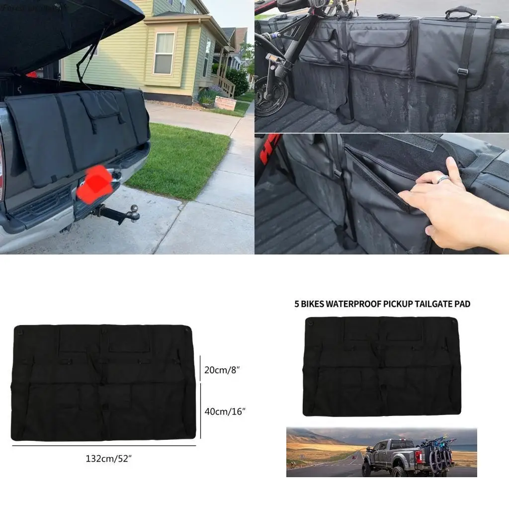 

Pad Pickup Car Tailgate Protector Pad For MTB Rack Pad Cover 32GB